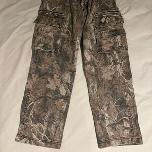 Hollister Brown Camouflage Cargo Pants